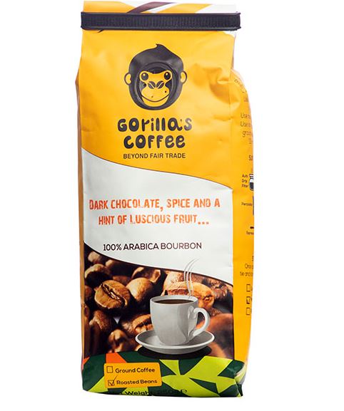 Medium Roasted Beans Gorilla Coffee- 250 gr